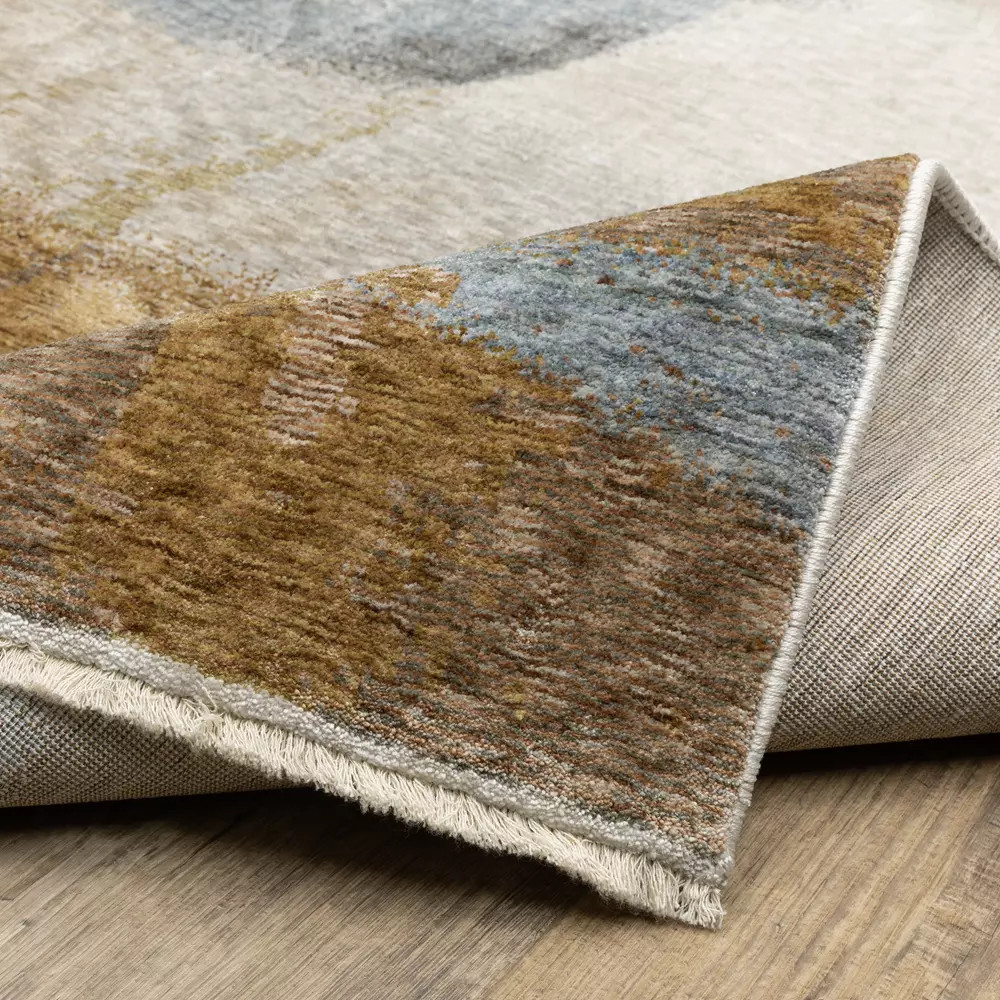 Oriental Weavers Hayden HAY09 Beige Rust Area Rug | Carpetmart.com