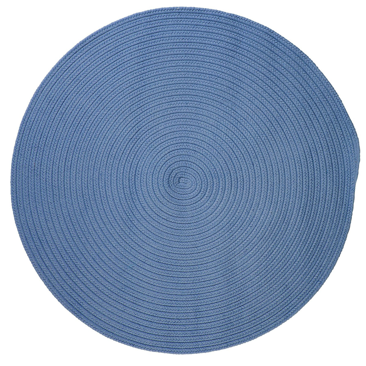 Colonial Mills Boca Raton BR55 Blue Ice Area Rug Round