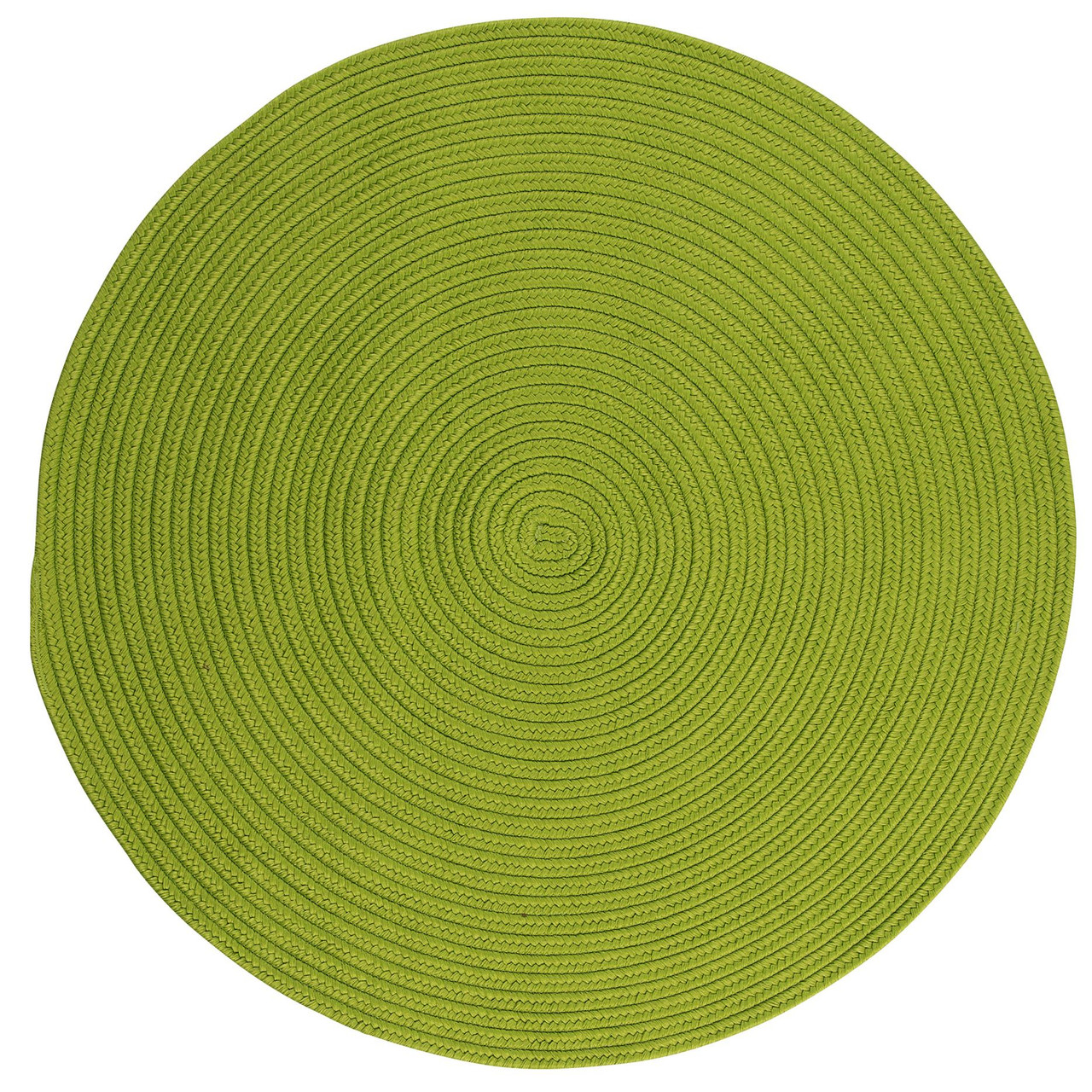 Colonial Mills Boca Raton BR65 Bright Green Area Rug Round