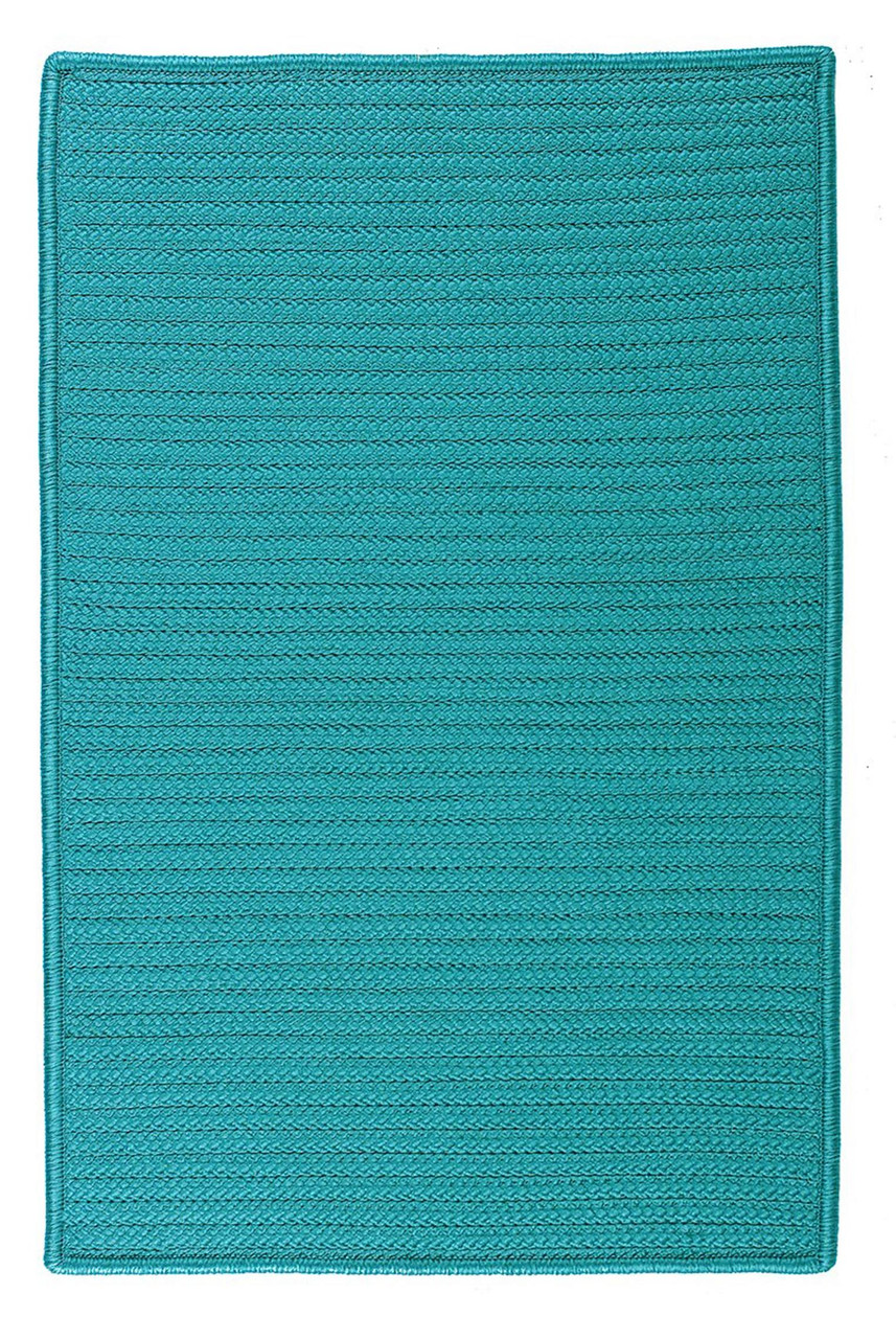 Colonial Mills Simply Home Solid H049 Turquoise Area Rug