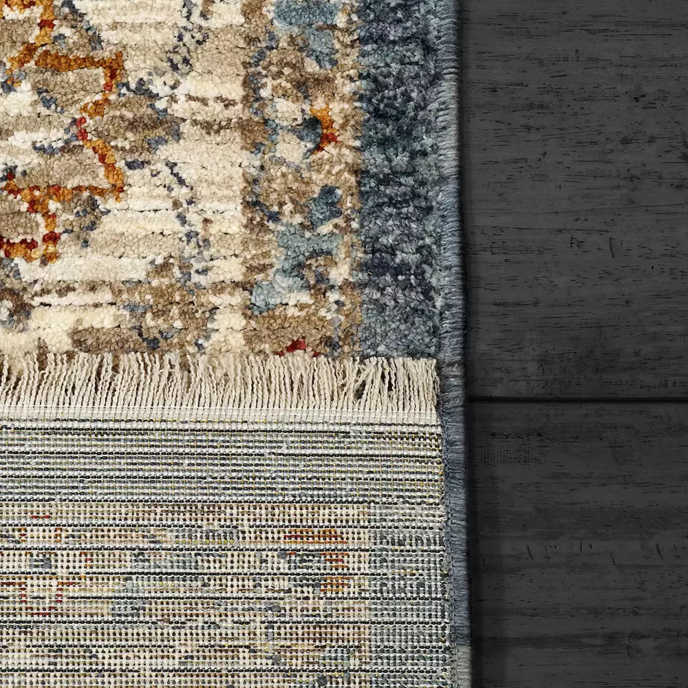 Dynamic Rugs Dakota 6640-599 Blue Multi Area Rug | Carpetmart.com