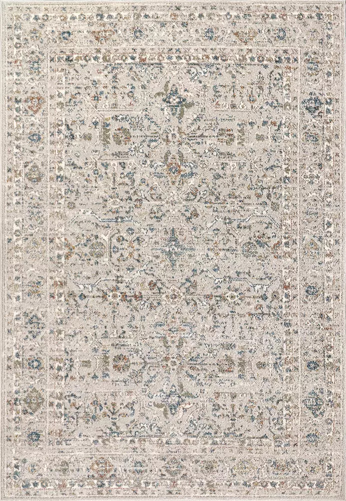 Dynamic Rugs Eclectic 6011-199 Cream Multi Area Rug | Carpetmart