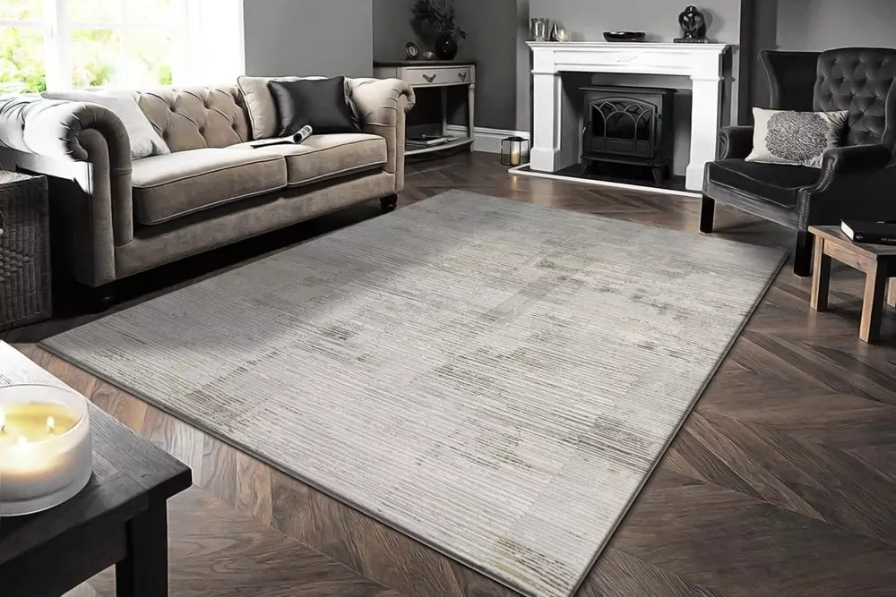 フリージア Dynamic Rugs Renaissance 3153-190 Ivory Grey Area Rug | Carpetmart