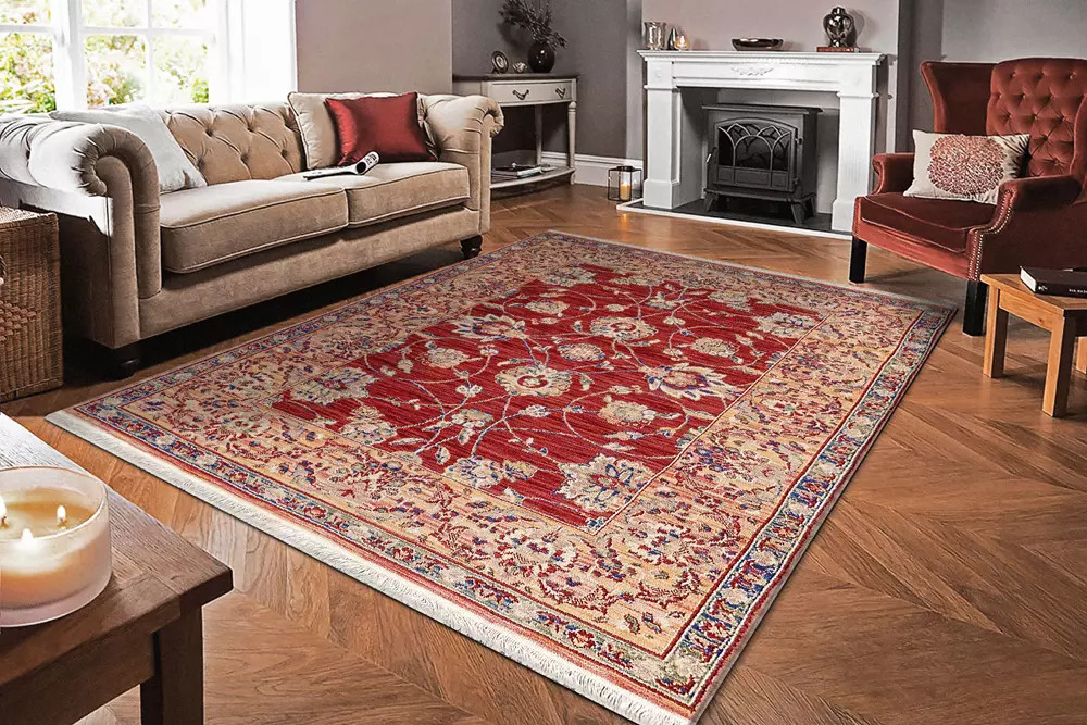 ACME Furniture SAWTELL RUG レッド wade_18608-399-room__08596.