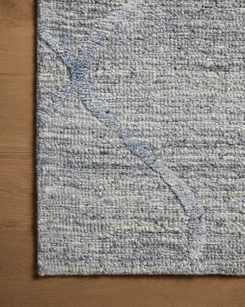 Loloi Cline CLI-01 Sky Area Rug Corner