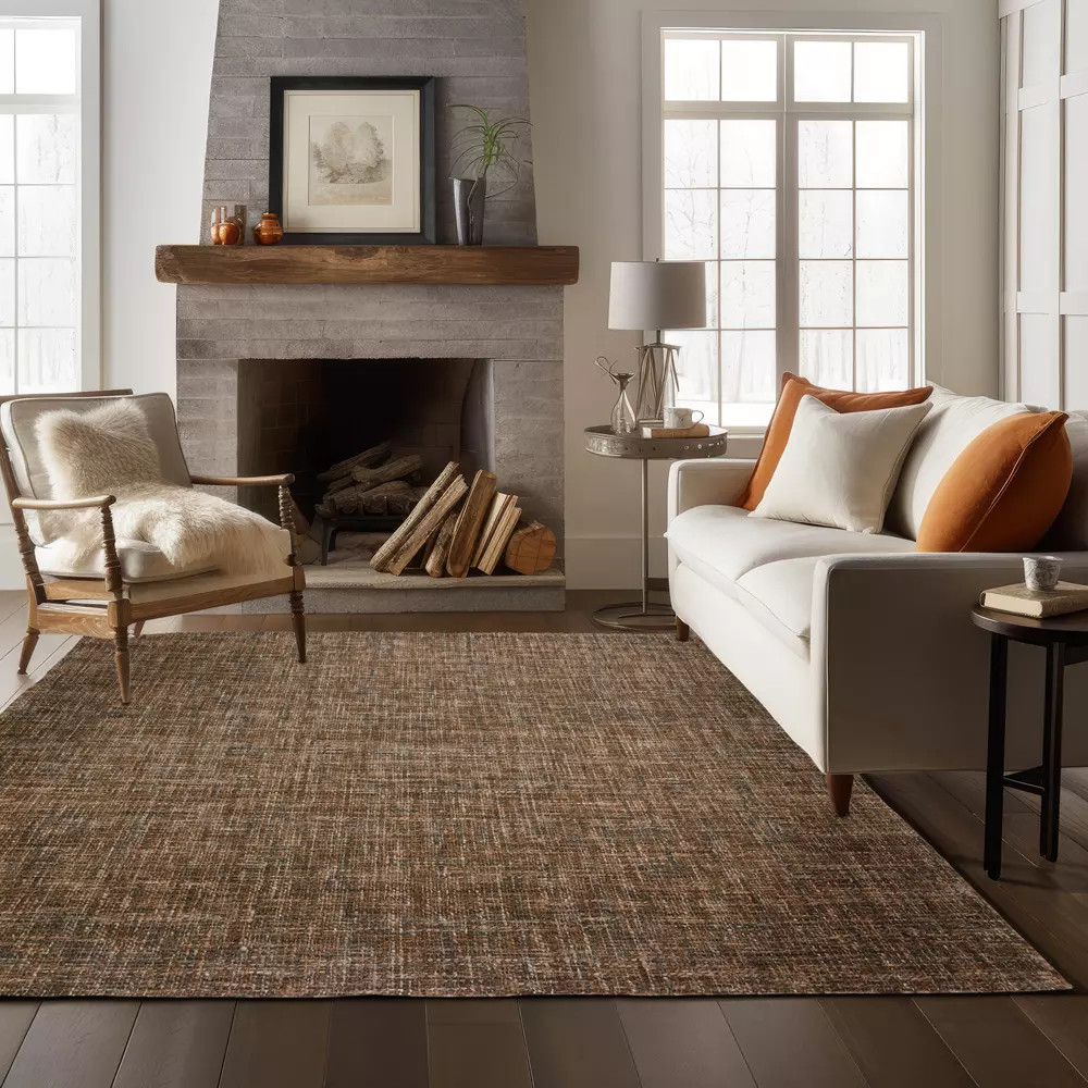 Dalyn Abruzzo AZ1 Chocolate Area Rug - Carpet & Tile Mart