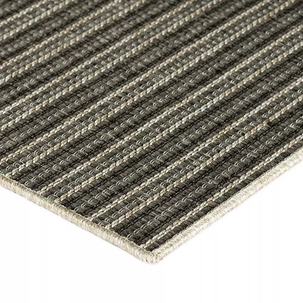 Dalyn Bali BB2 Charcoal Area Rug Corner