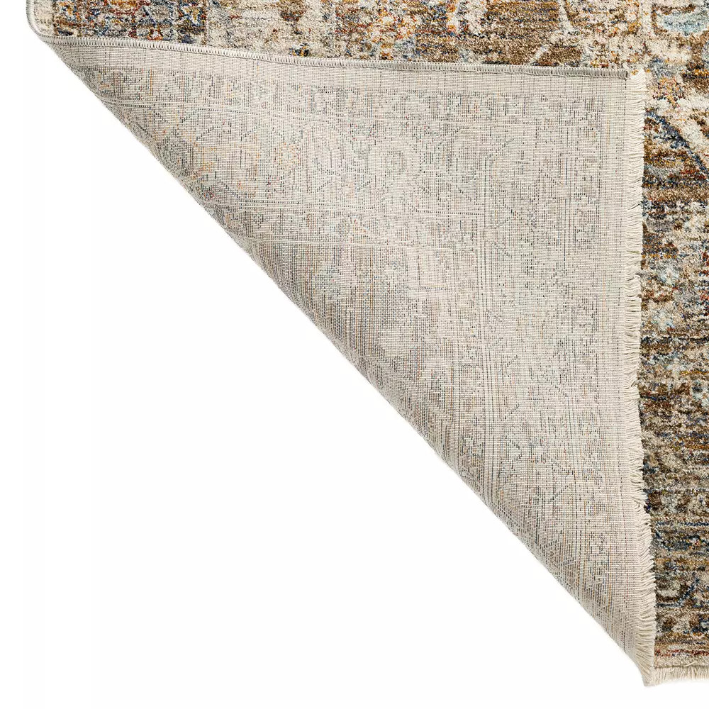 Dalyn Bergama BE9 Mocha Area Rug Backing