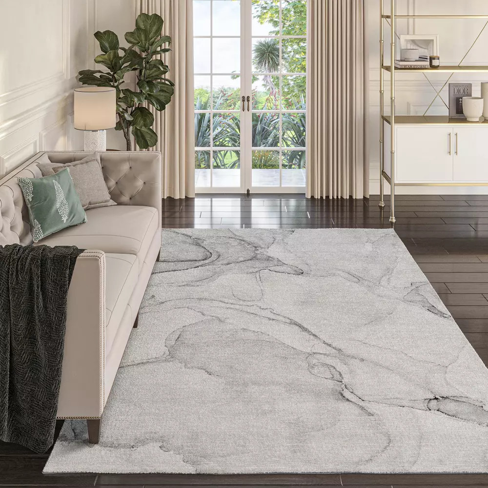 Dalyn Odyssey OY13 Gray Area Rug - Carpet & Tile Mart