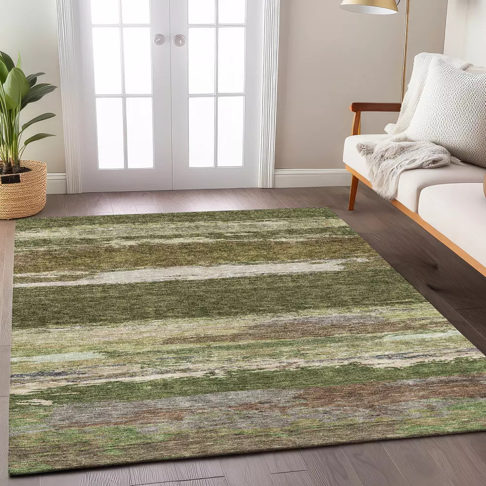 Dalyn Trevi TV8 Olive Area Rug - Carpet & Tile Mart