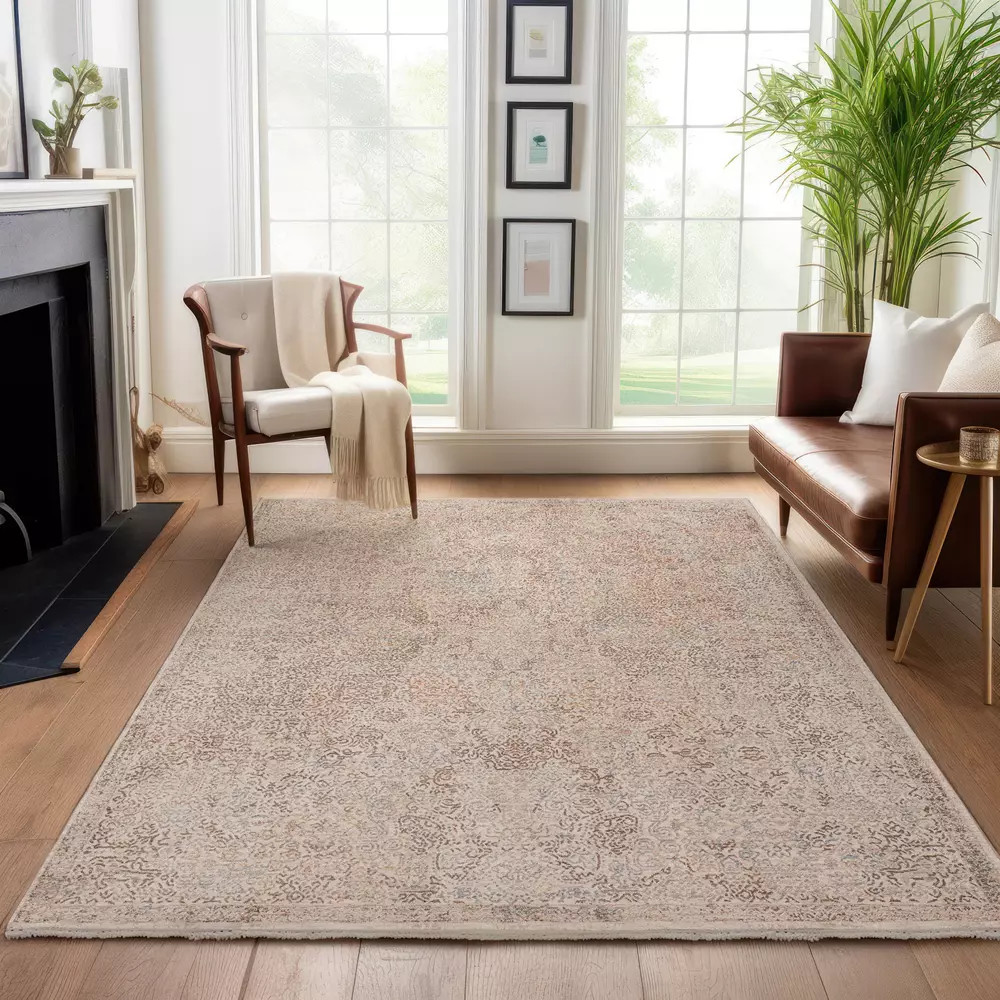 Dalyn Vienna VI5 Ivory Area Rug - Carpet & Tile Mart