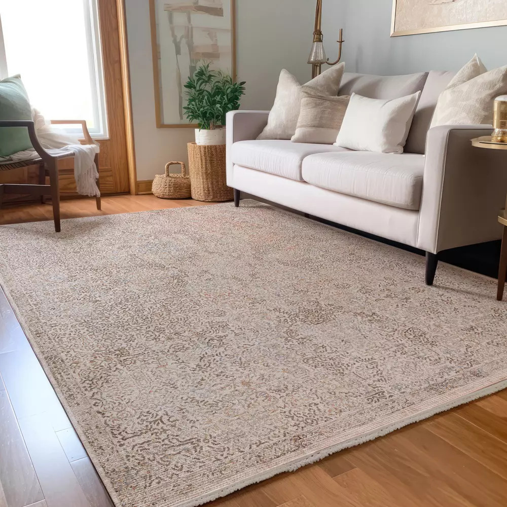 Dalyn Vienna VI5 Ivory Area Rug - Carpet & Tile Mart