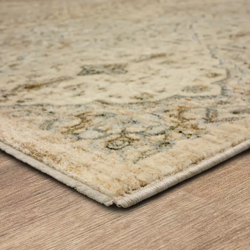 Karastan Divina R1149-238 Gloriana Cream Area Rug | Carpetmart.com