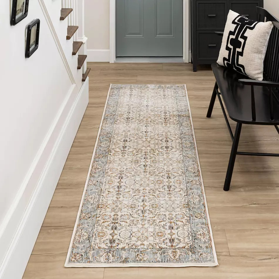Karastan Divina R1152-131 Virtuous Grey Area Rug | Carpetmart.com