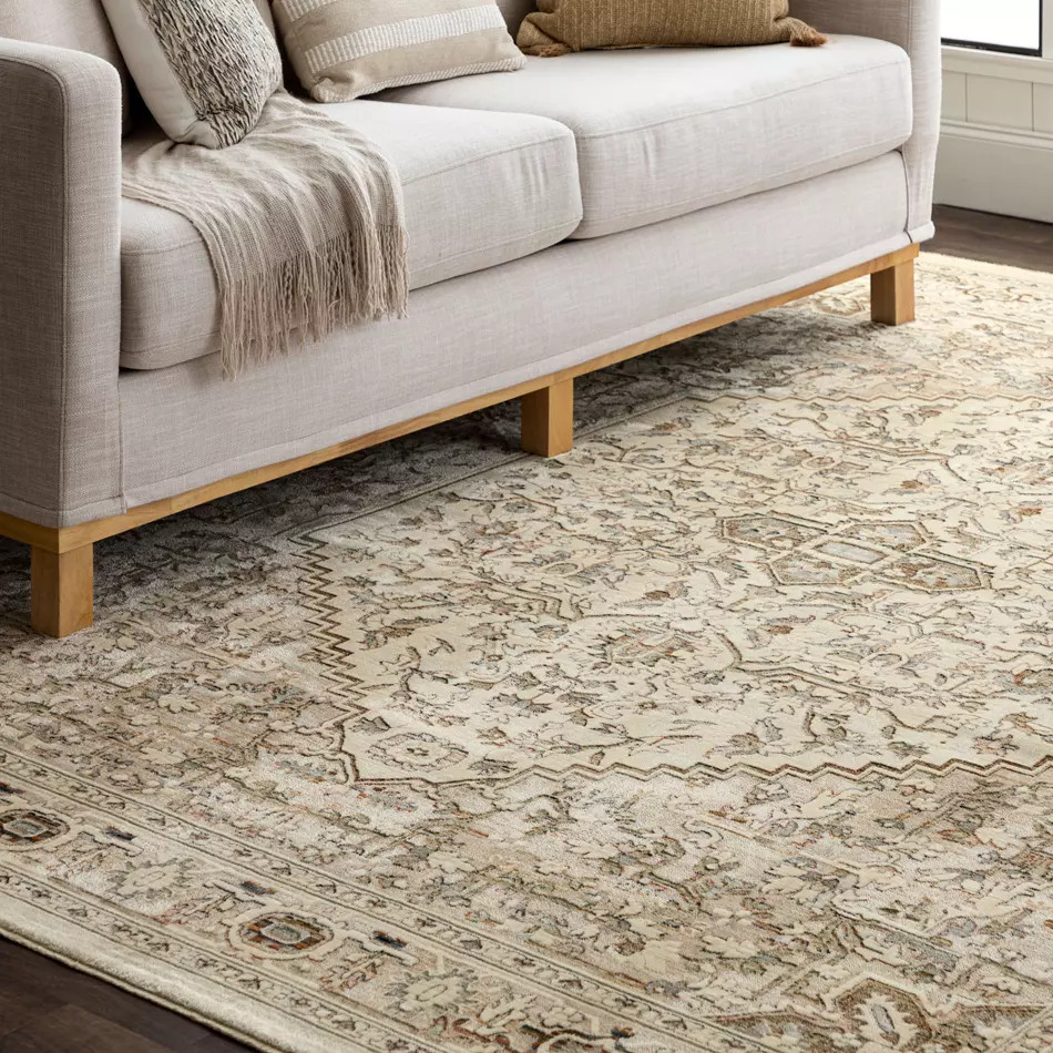 Karastan Divina R1151-131 Exalted Grey Area Rug | Carpetmart.com