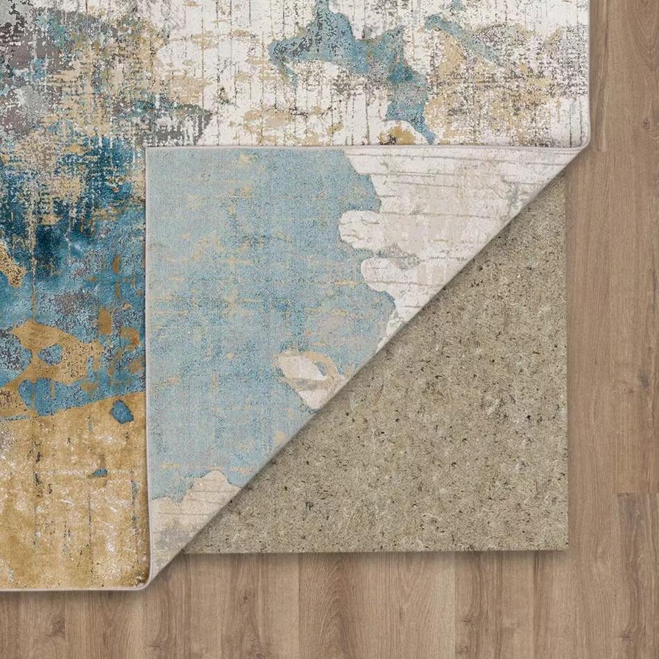 Karastan Tryst R1289-4311 Nuvole Grey Blue Area Rug | Carpetmart
