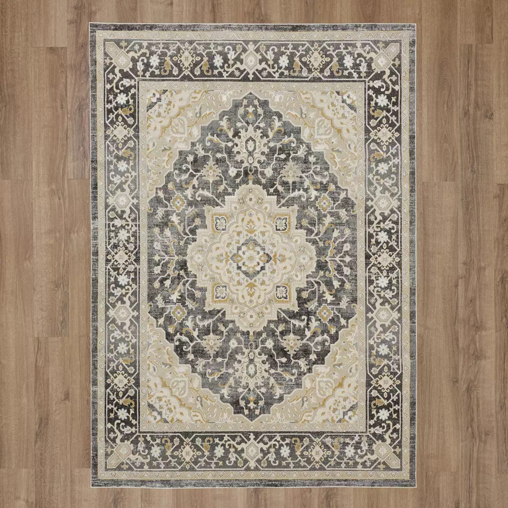 Karastan Windermere R1257-119 Edenhall Gray Area Rug | Carpetmart