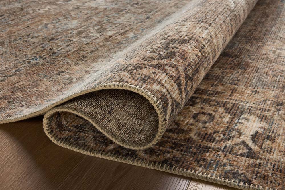 Loloi Heritage HER-07 Mocha Denim Rug - Carpet & Tile Mart