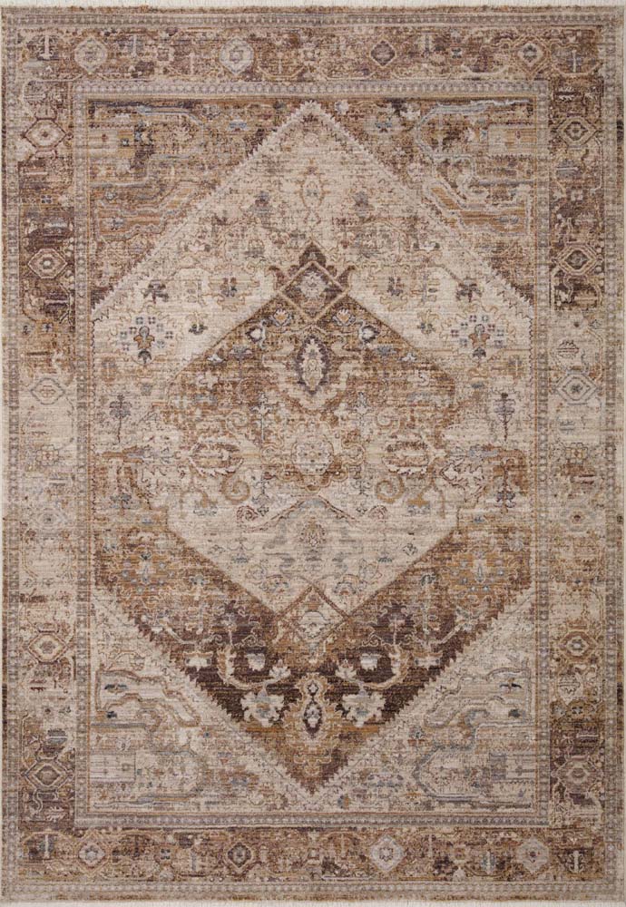 Loloi Lyra LYR-07 Natural Mocha Area Rug | Carpetmart.com - Carpet