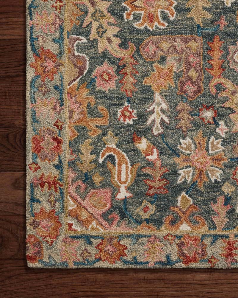 Loloi Victoria VK-22 Navy Multi Area Rug | Carpetmart.com - Carpet
