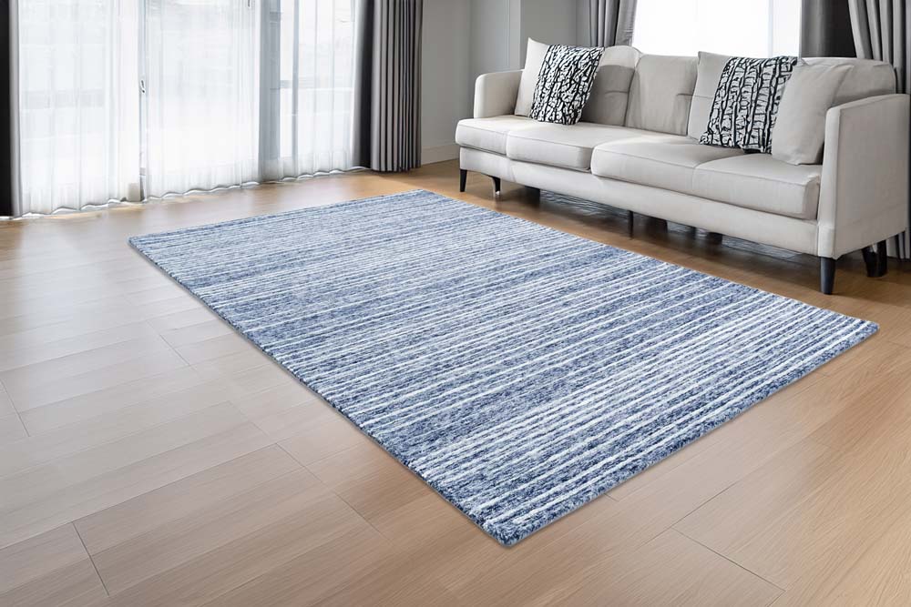 Kas Tuscany 406 Navy Area Rug Room Scene