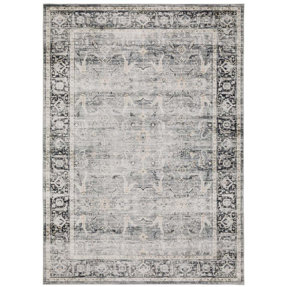 Oriental Weavers Charleston CHA06 Blue Rust Area Rug