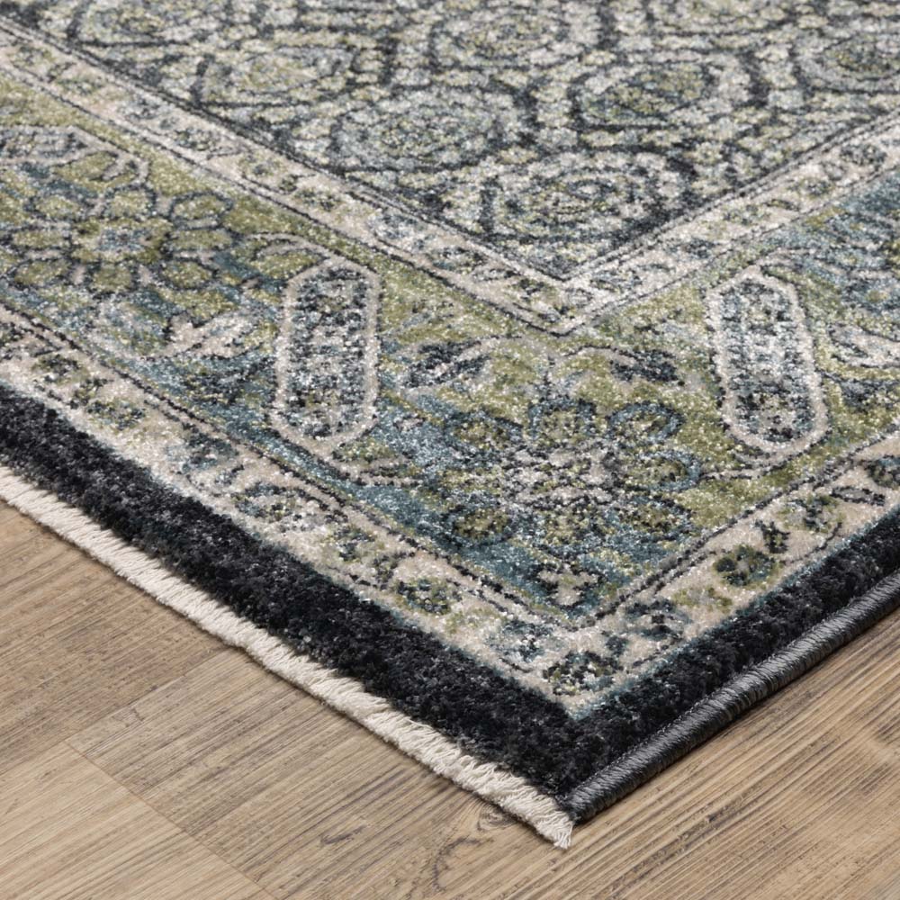 Oriental Weavers Eliana ELI01 Blue Green Area Rug | Carpetmart.com