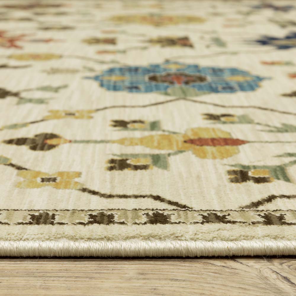 Oriental Weavers Francesca FR02M Ivory Multi Area Rug Pile
