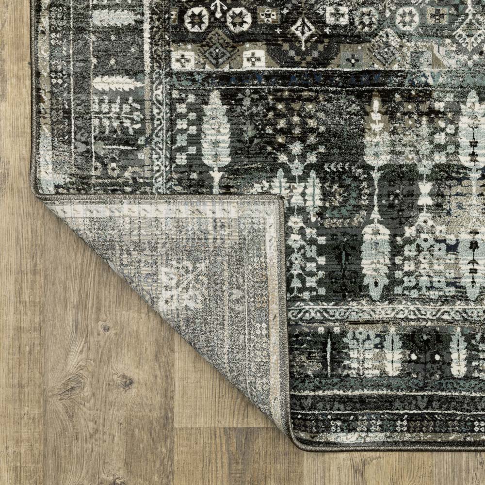 Oriental Weavers Gemini 70N Charcoal Grey Area Rug | Carpetmart