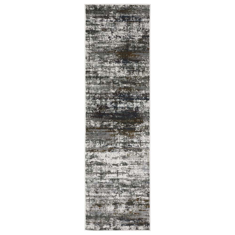 Oriental Weavers Gemini 4151U Charcoal Grey Area Rug | Carpetmart