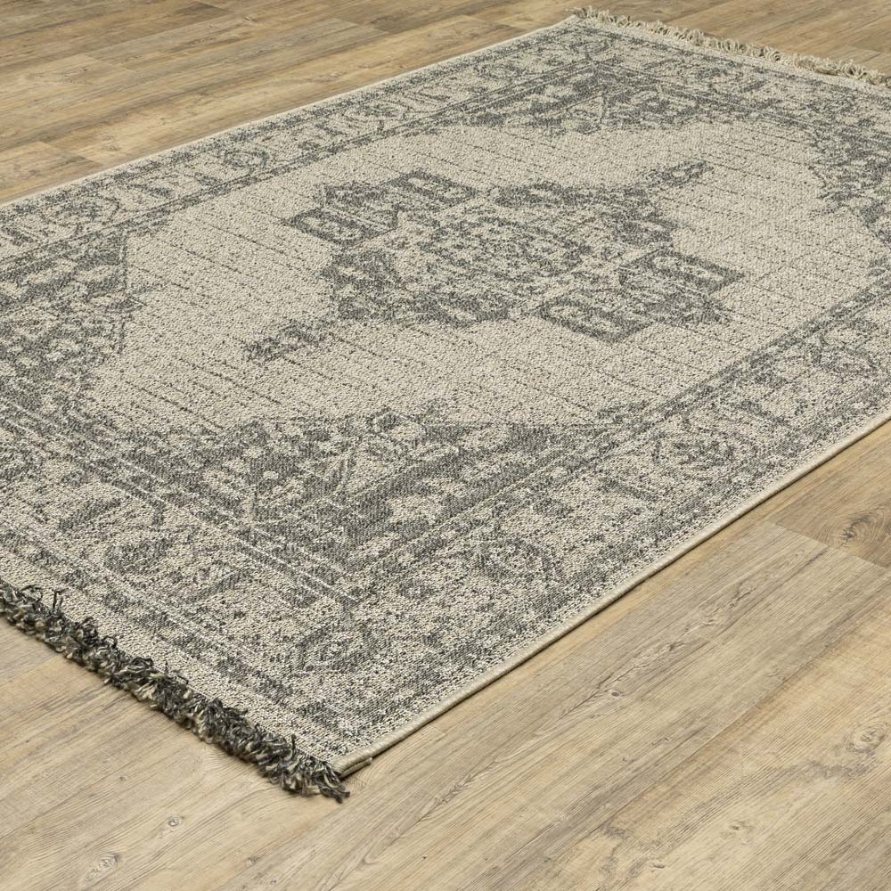 Oriental Weavers Gillian 5094X Beige Black Area Rug | Carpetmart