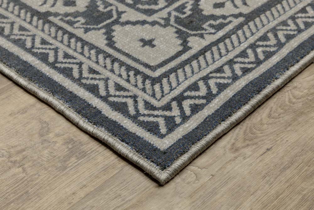 Oriental Weavers Intrigue INT05 Blue Beige Area Rug | Carpetmart