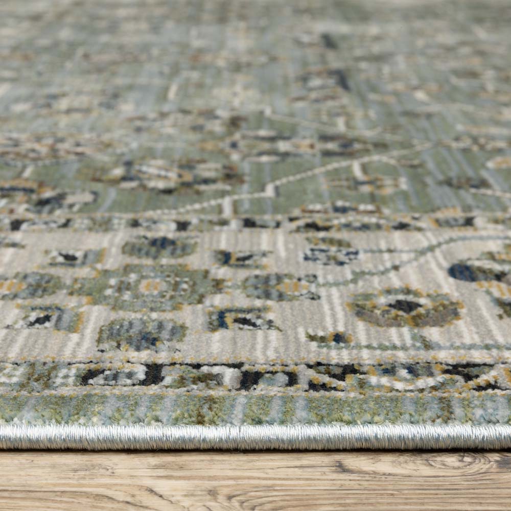 Oriental Weavers Keira KEI07 Blue Green Area Rug | Carpetmart.com