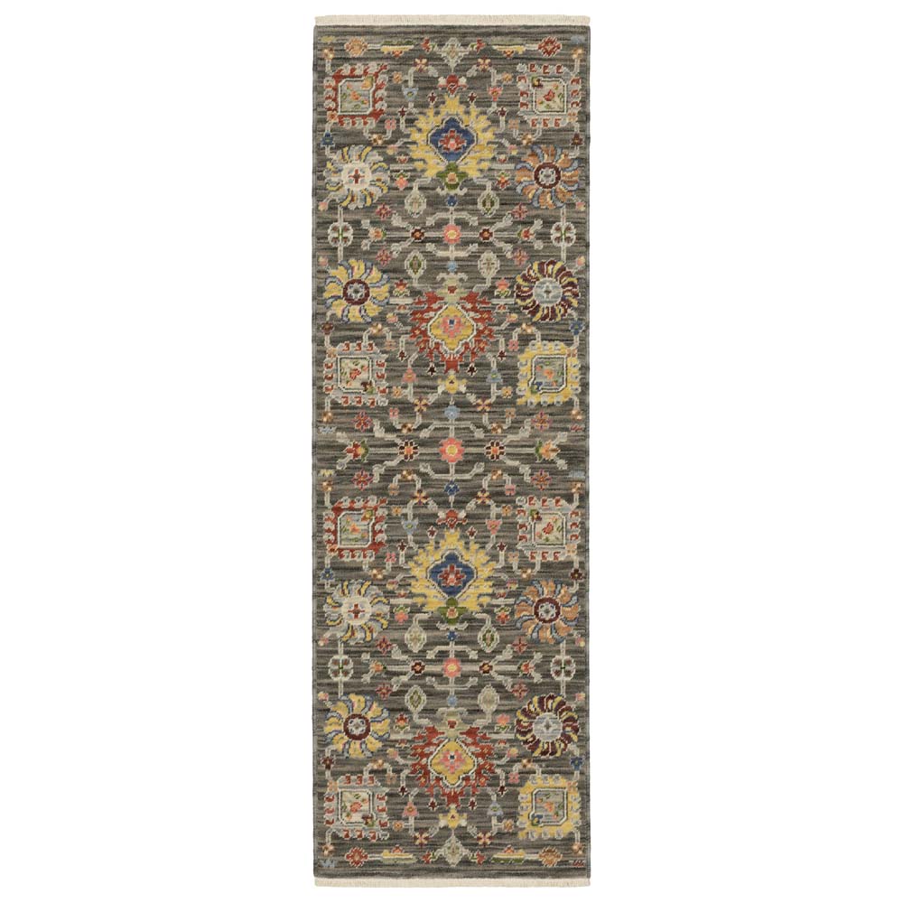 Oriental Weavers Lucca 8111K Grey Multi Runner Area Rug