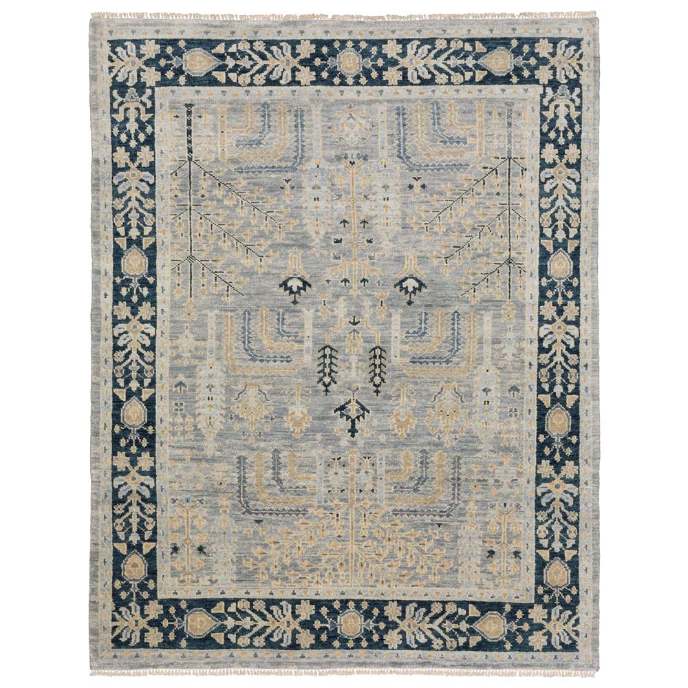 Oriental Weavers Majorca MAJ04 Grey Blue Area Rug | Carpetmart.com