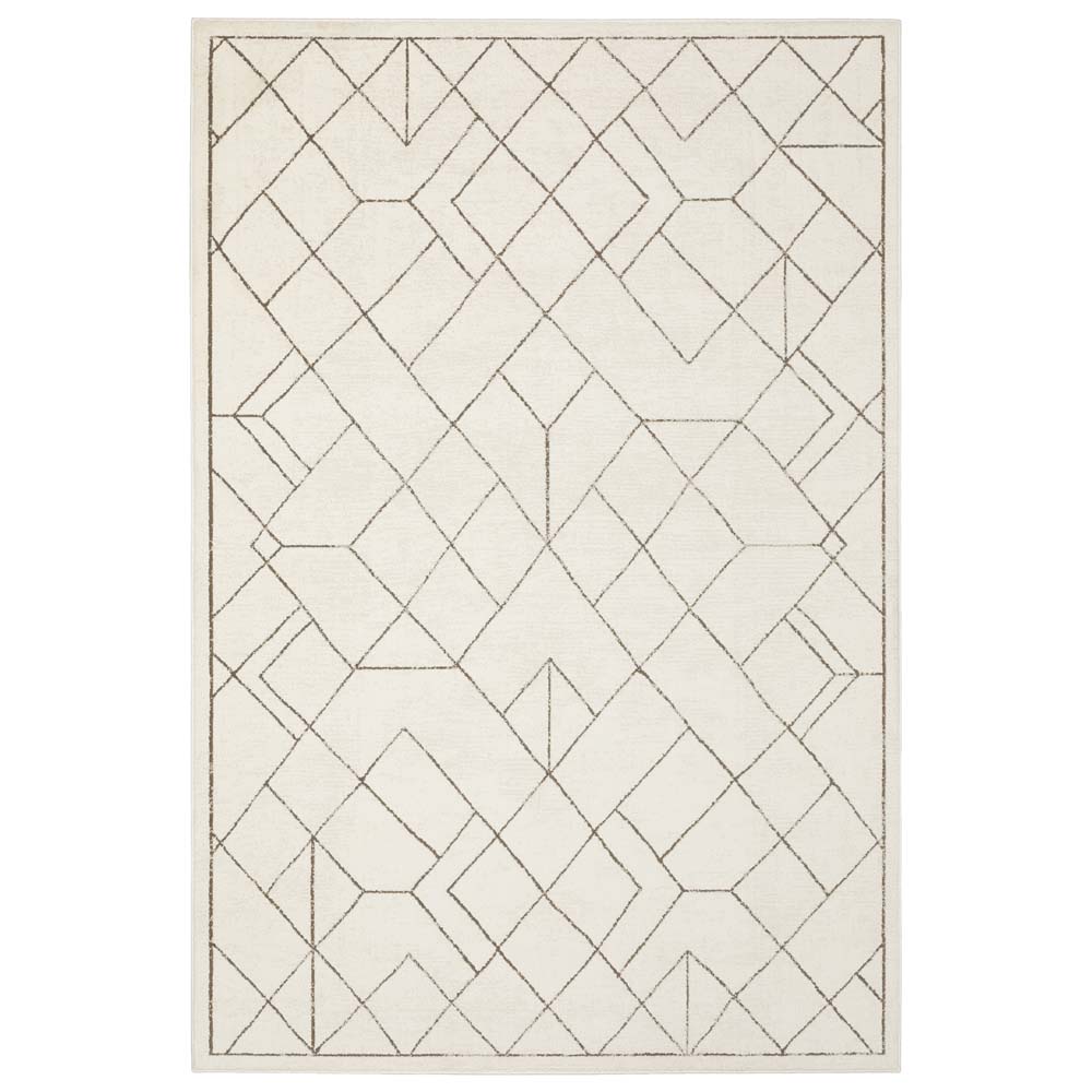 Oriental Weavers Raylan RAY06 Ivory Brown Area Rug