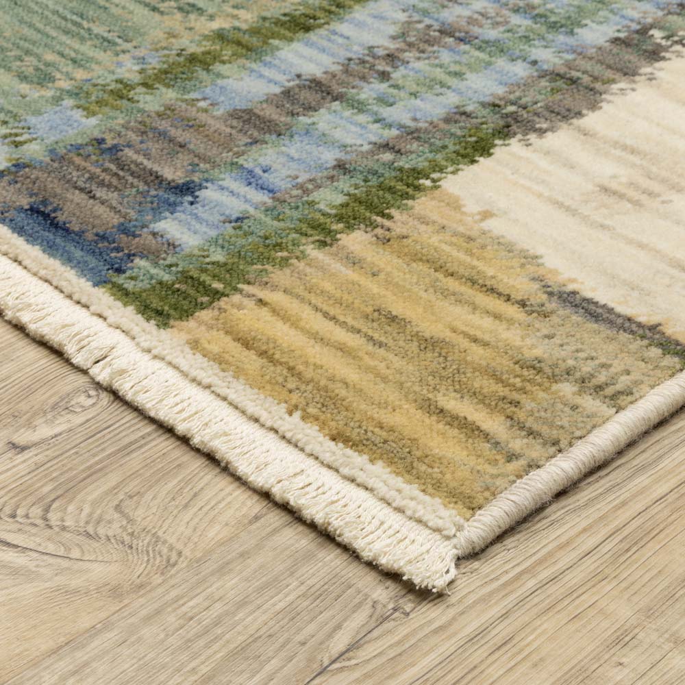 Oriental Weavers Soleri SOL05 Blue Green Area Rug | Carpetmart.com