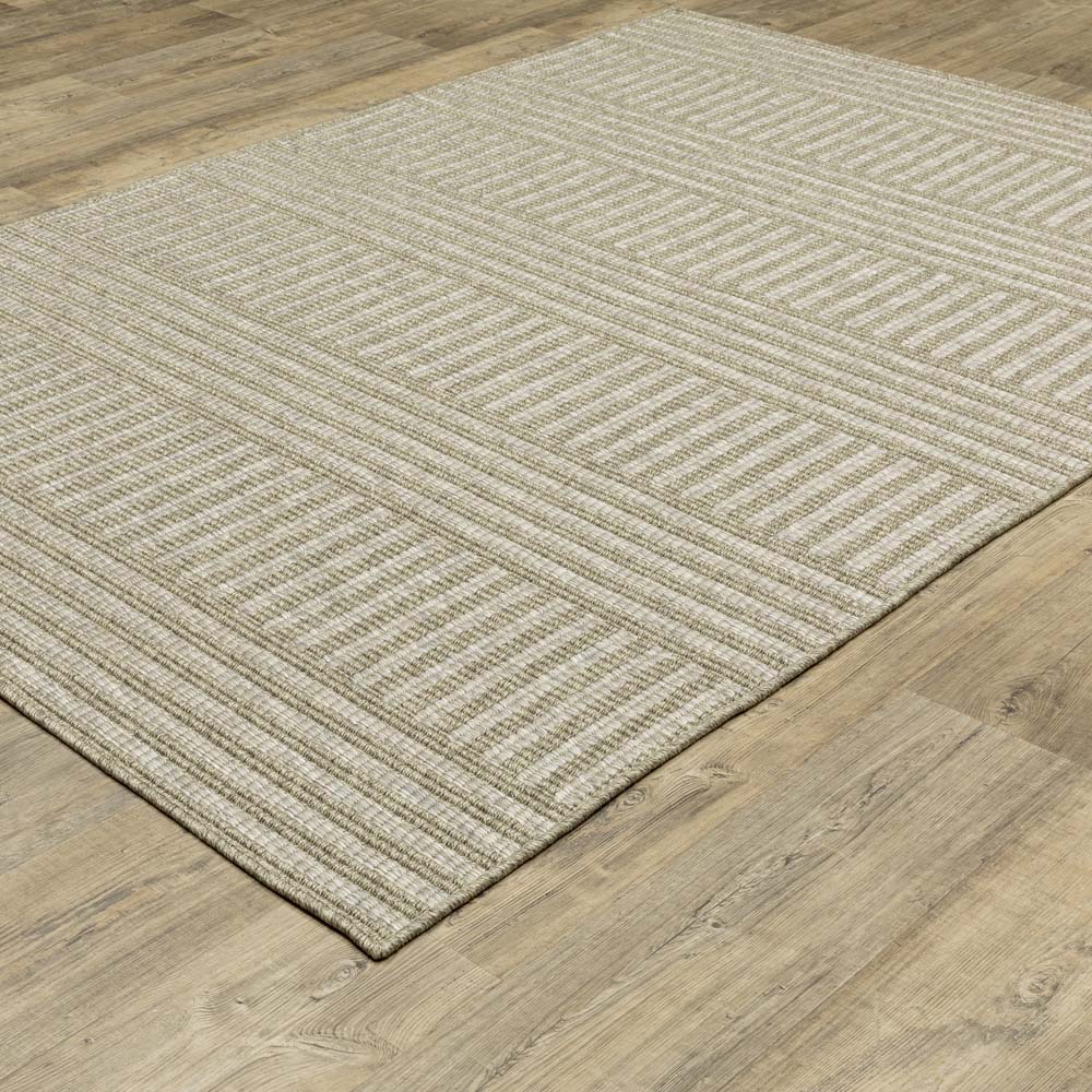 Oriental Weavers Tortuga TR02A Beige Black Area Rug | Carpetmart