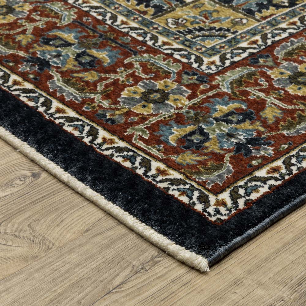 Oriental Weavers Vivian VI06C Navy Multi Area Rug | Carpetmart.com