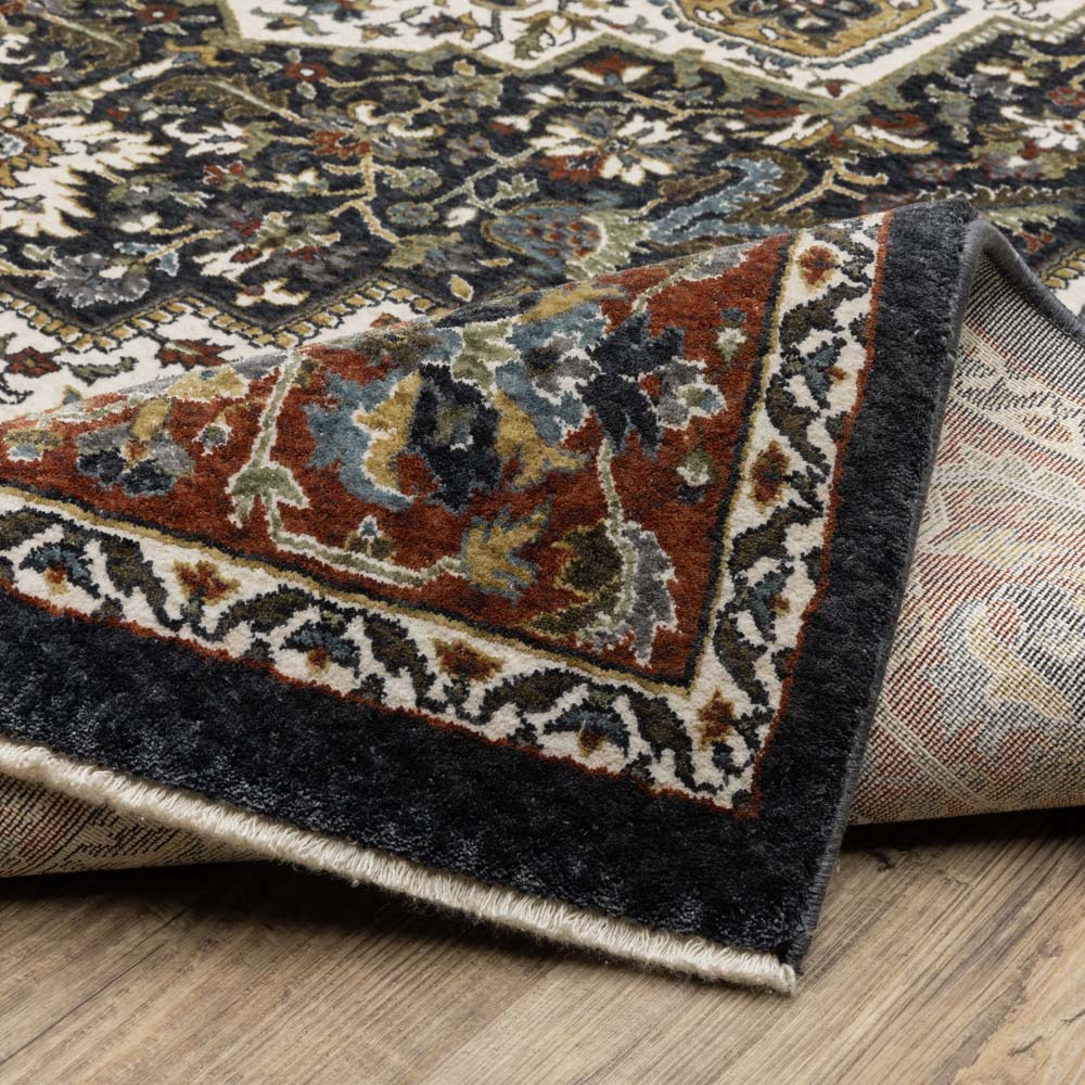 Oriental Weavers Vivian VI06C Navy Multi Area Rug | Carpetmart.com