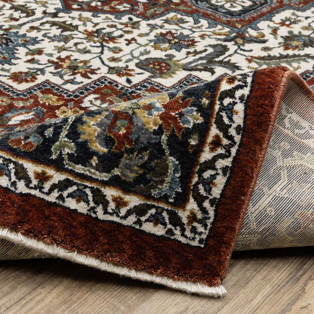 Oriental Weavers Vivian VI06A Red Multi Area Rug | Carpetmart.com