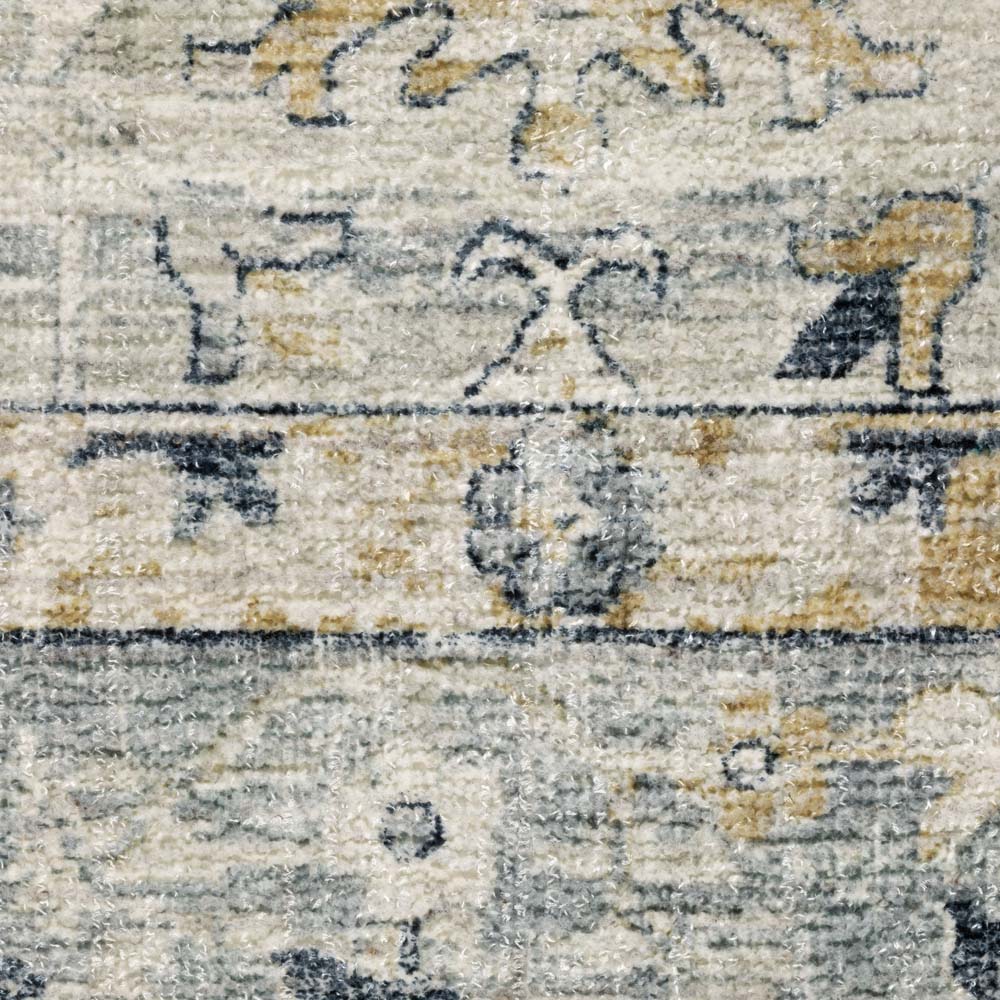 Oriental Weavers Windham WIN01 Ivory Blue Area Rug | Carpetmart