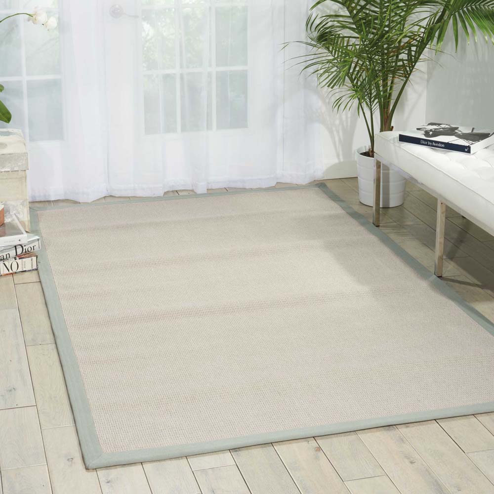 Nourison Sisal Soft SSF40 Stone Area Rug Room Scene