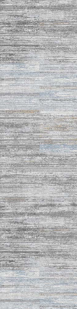 Dynamic Rugs Annalise 7611-989 Grey Beige Charcoal 2'2" (26") Wide Hall and Stair Runner