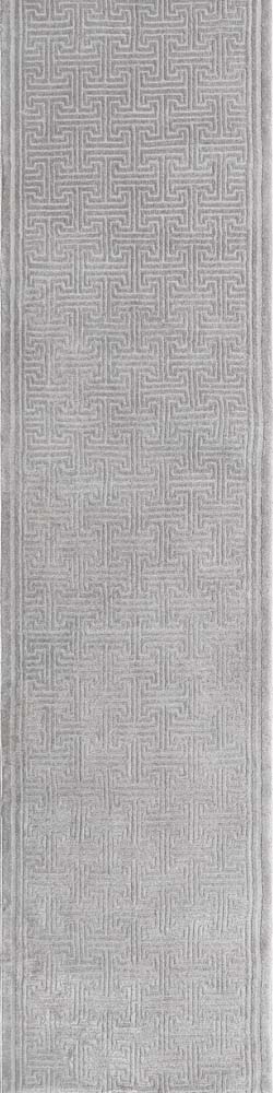 Dynamic Rugs Timeless 6930-900 Grey 2'7" (31") Wide Hall and Stair Runner