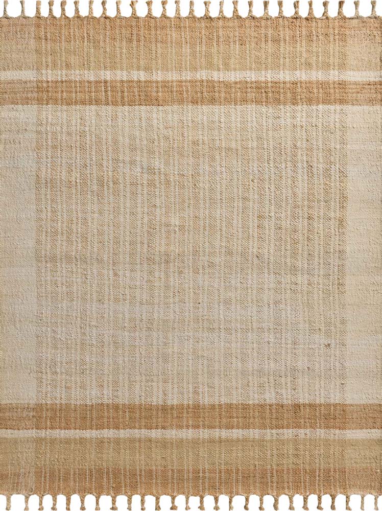 Louie LOE-01 Ivory Natural Area Rug - Magnolia Home by Joanna