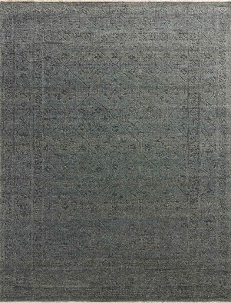 Ruth RTH-01 Ocean Midnight Area Rug - Magnolia Home by Joanna