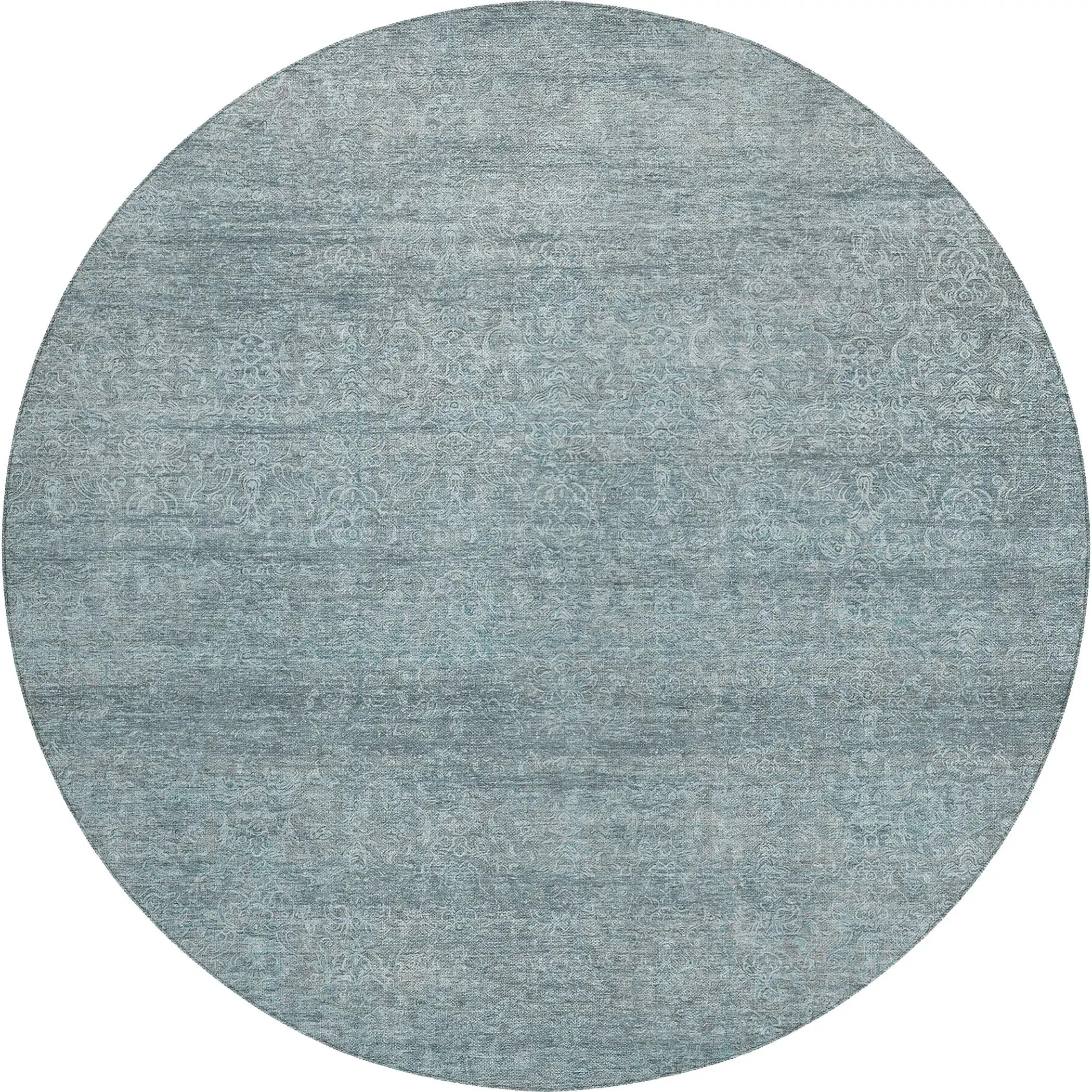 Dalyn Burano BU1 Seafoam Area Round Rug