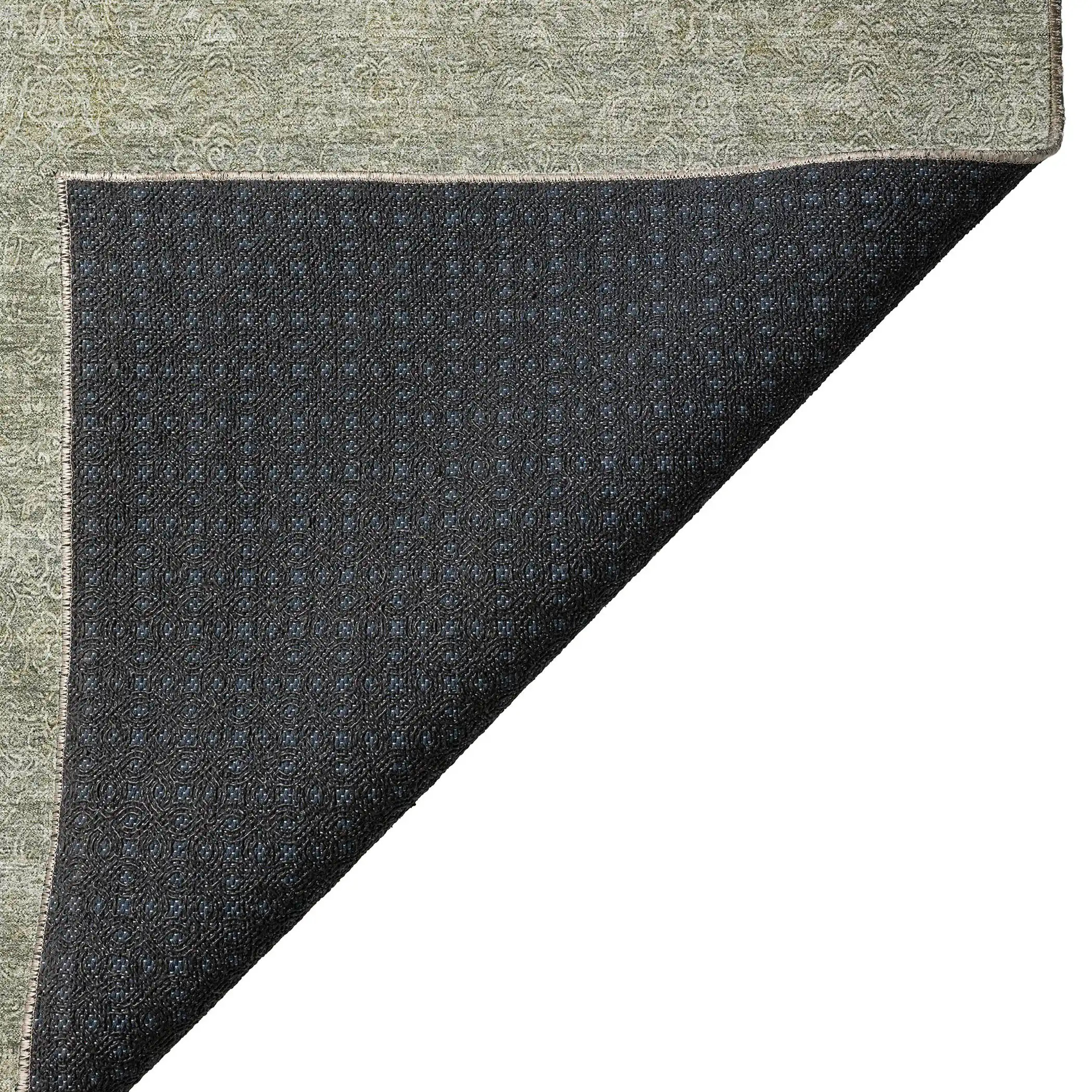 Dalyn Burano BU1 Sage Area Rug Corner