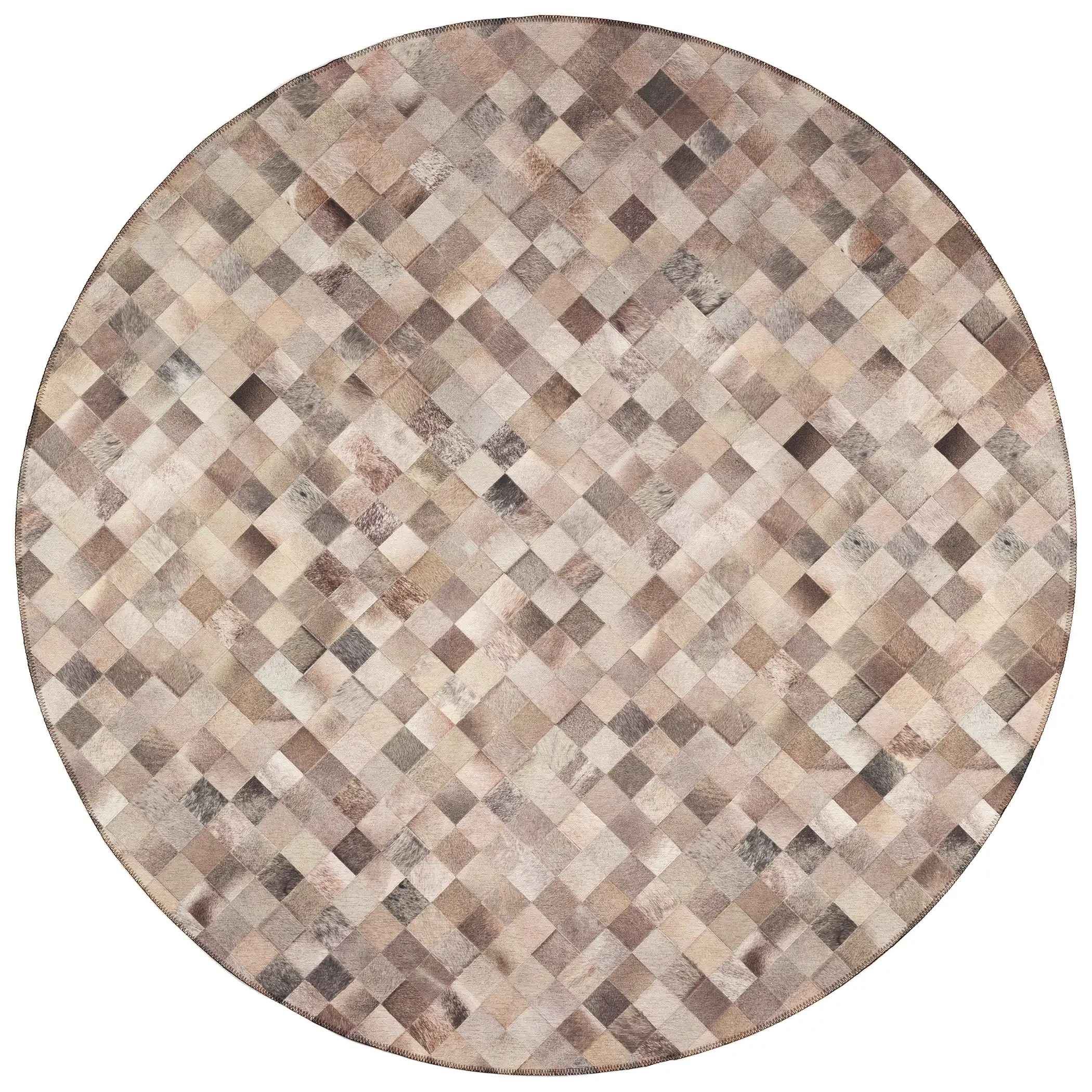 Dalyn Durango SS2 Flannel Area Round Rug